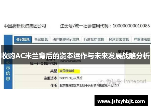 收购AC米兰背后的资本运作与未来发展战略分析
